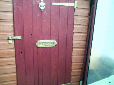 Yes...its the shed door!!!!!